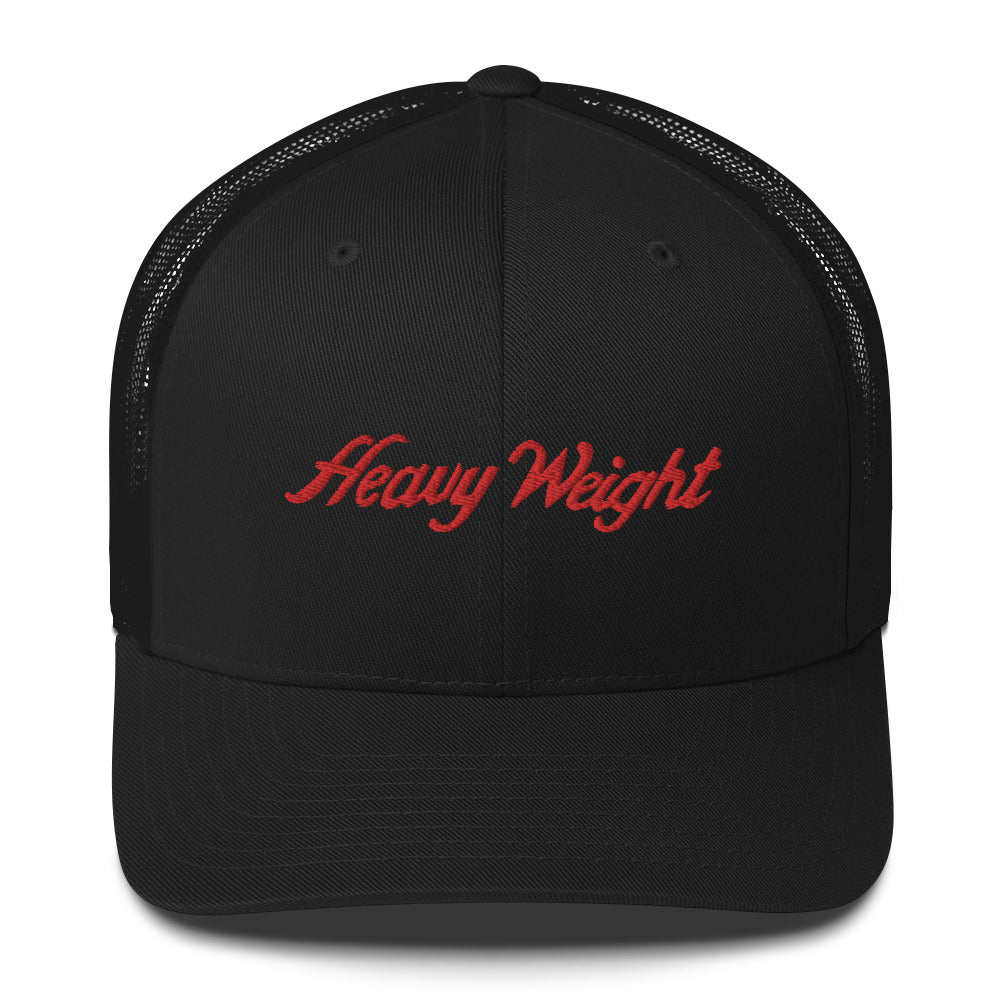 Heavy Weight Hat (Red Font)