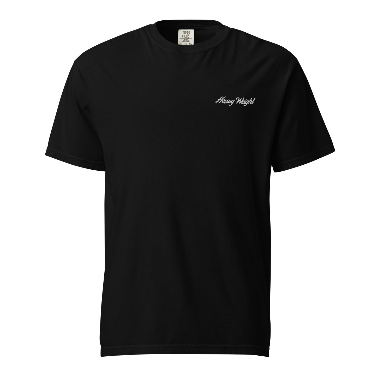 Heavyweight t-shirt (embroidered)