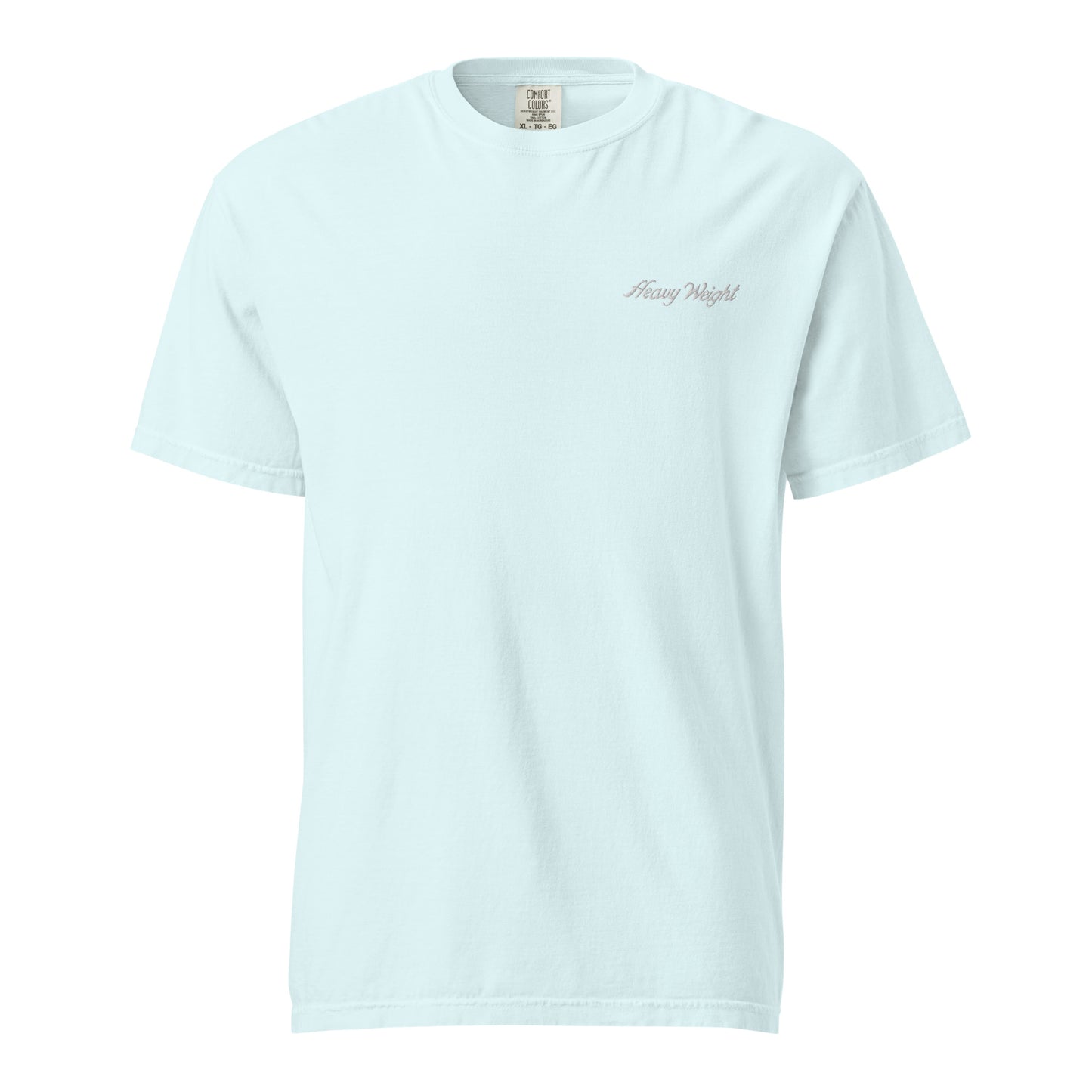 Heavyweight t-shirt (embroidered)